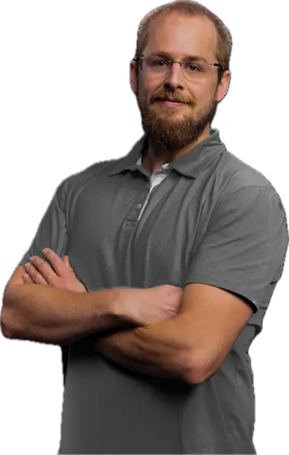 Fabian von Puttkamer Portrait freigestellt Fabian von Puttkamer, Sportwissenschaftler (M.A.) und Personal Trainer