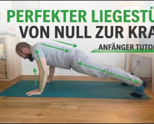 Kraft und Beweglichkeit im Alltag: Liegestütz richtig lernen