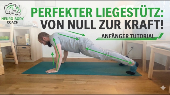 Kraft und Beweglichkeit im Alltag: Liegestütz richtig lernen