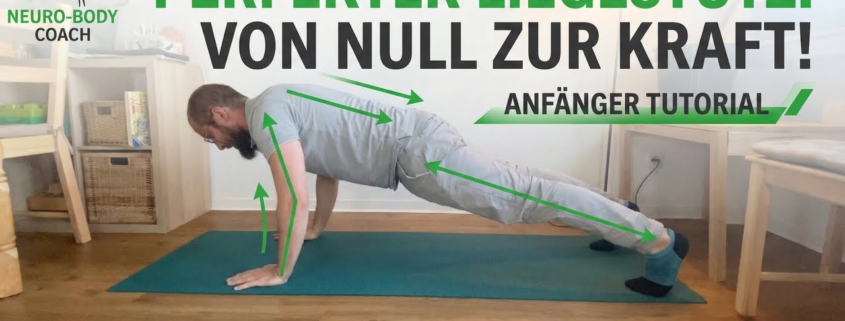 Kraft und Beweglichkeit im Alltag: Liegestütz richtig lernen