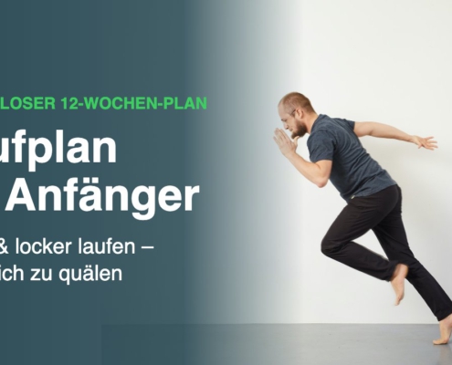 Laufplan für Anfänger: Fabian von Puttkamer im lockeren Laufschritt – kostenloser 12-Wochen-Plan Leicht und Locker Laufen